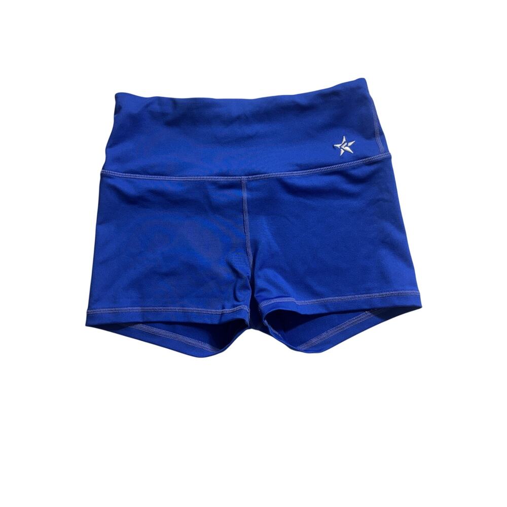 Rebel Athletic Compression Blue training shorts size small